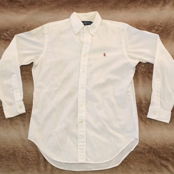 Ralph Lauren Classic Fit Cotton Dress Shirt - Picture 1 of 4